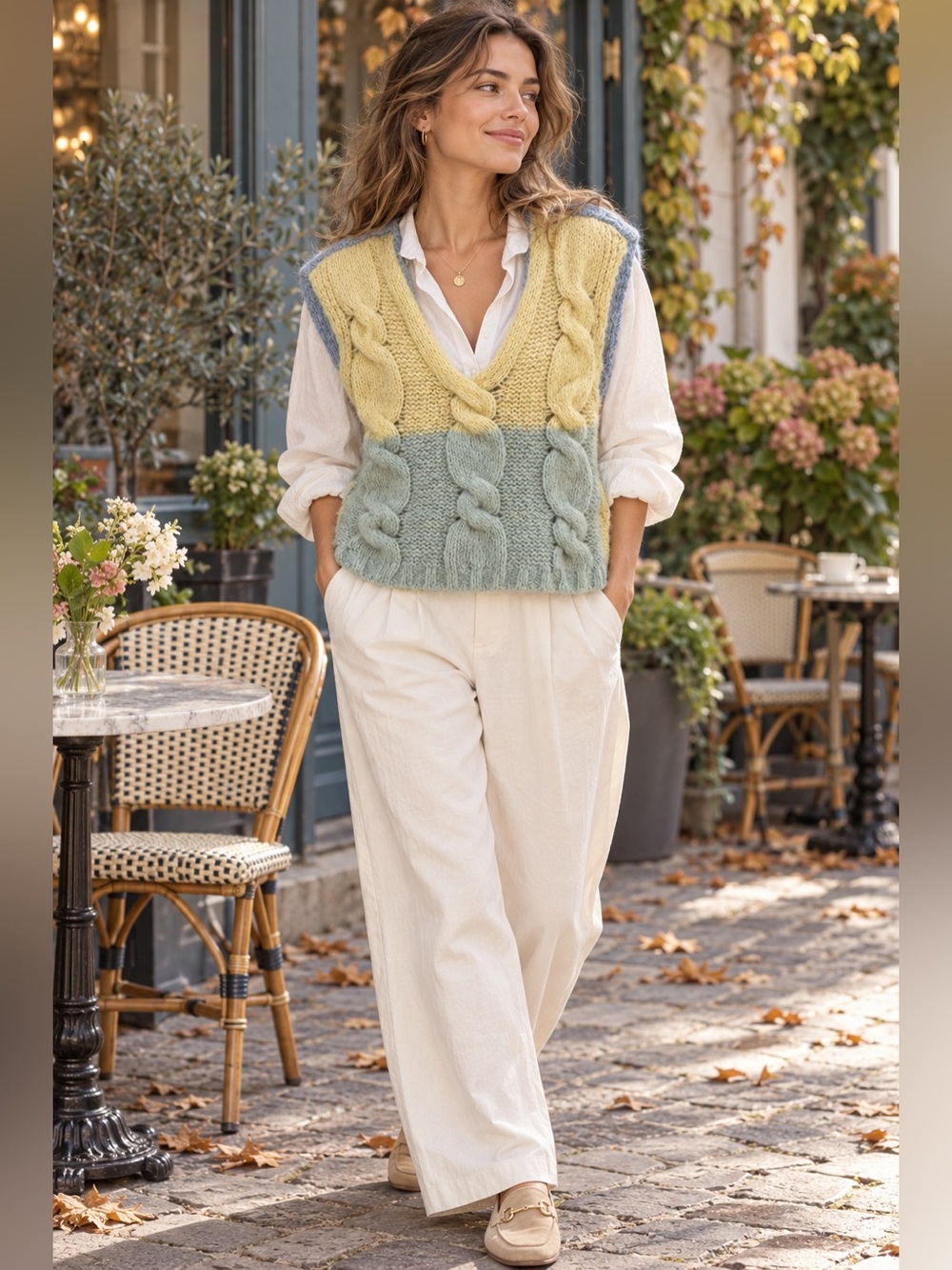 NWT Free People Perfect Match SoftSpun Alpaca Wool Vest M $128